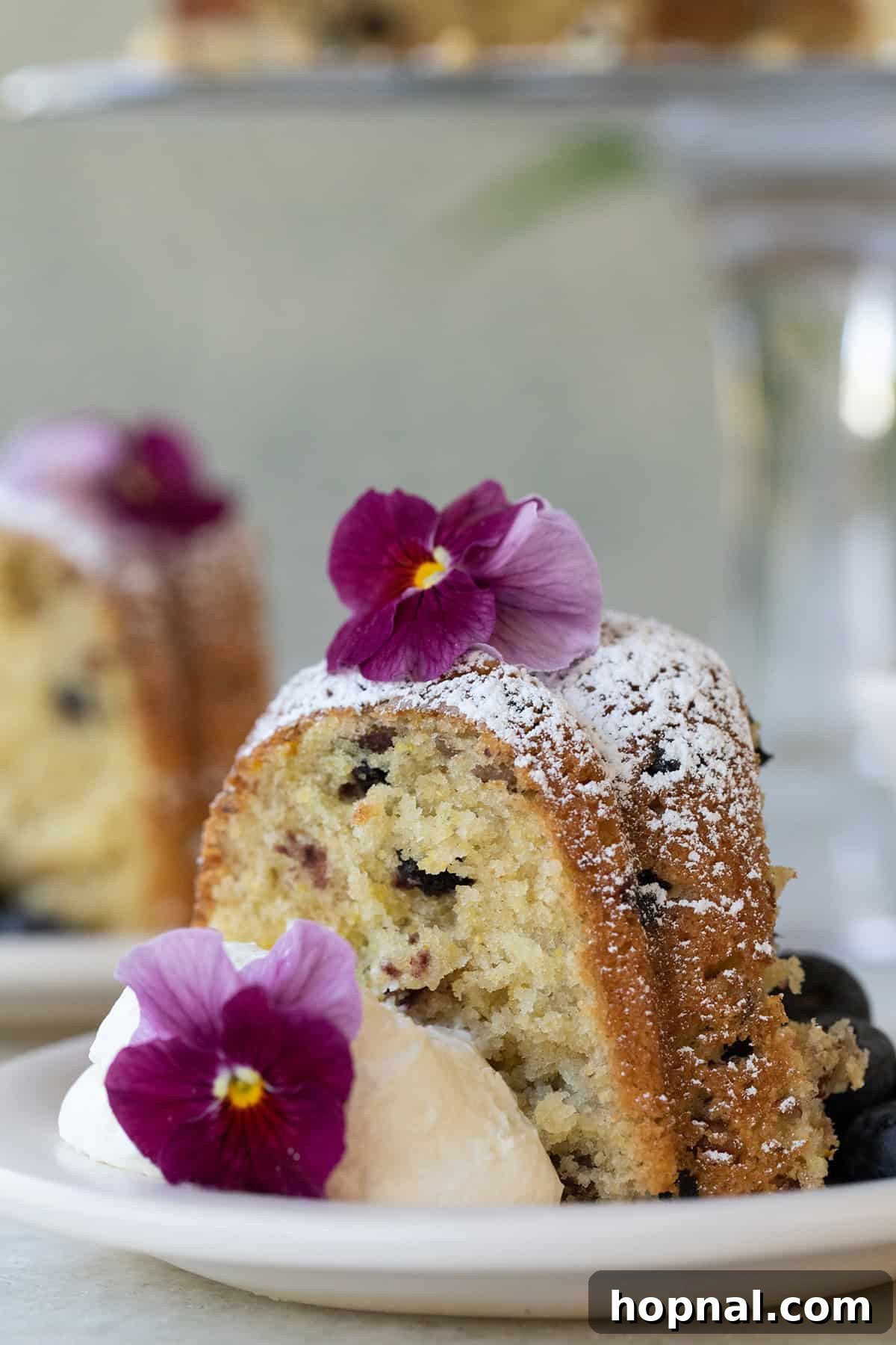 25 Heavenly Homemade Cake Creations 3 Easy blueberry bundt cake recipe with wild blueberries, soaked in sherry or brandy.