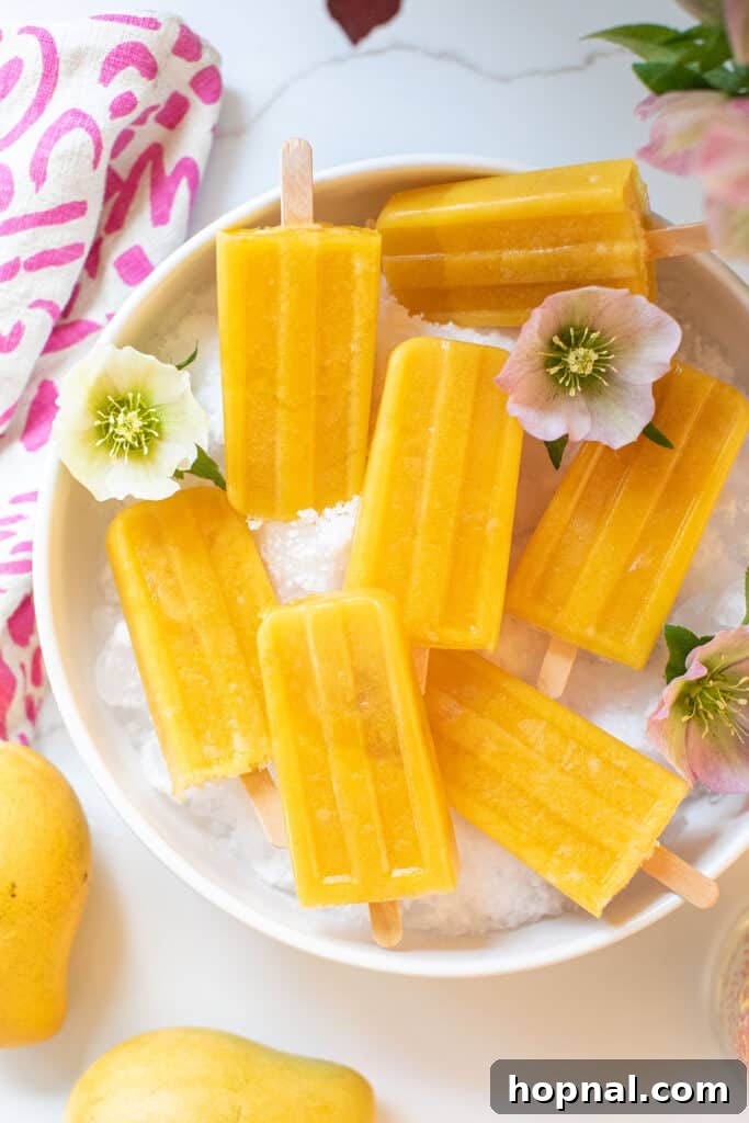 Whip Up Your Own Ice Pops 4 A collection of homemade fruit popsicle recipes, showcasing various vibrant colors and fresh ingredients.