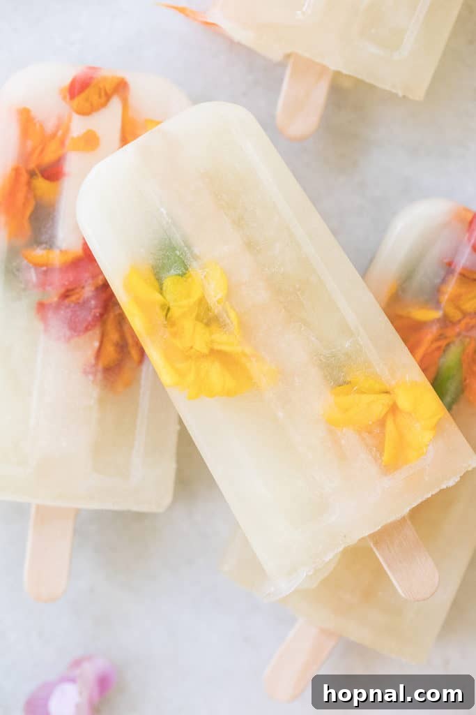Whip Up Your Own Ice Pops 7 A simple yet delicious lemonade popsicle recipe, perfect for cooling down on a warm day.