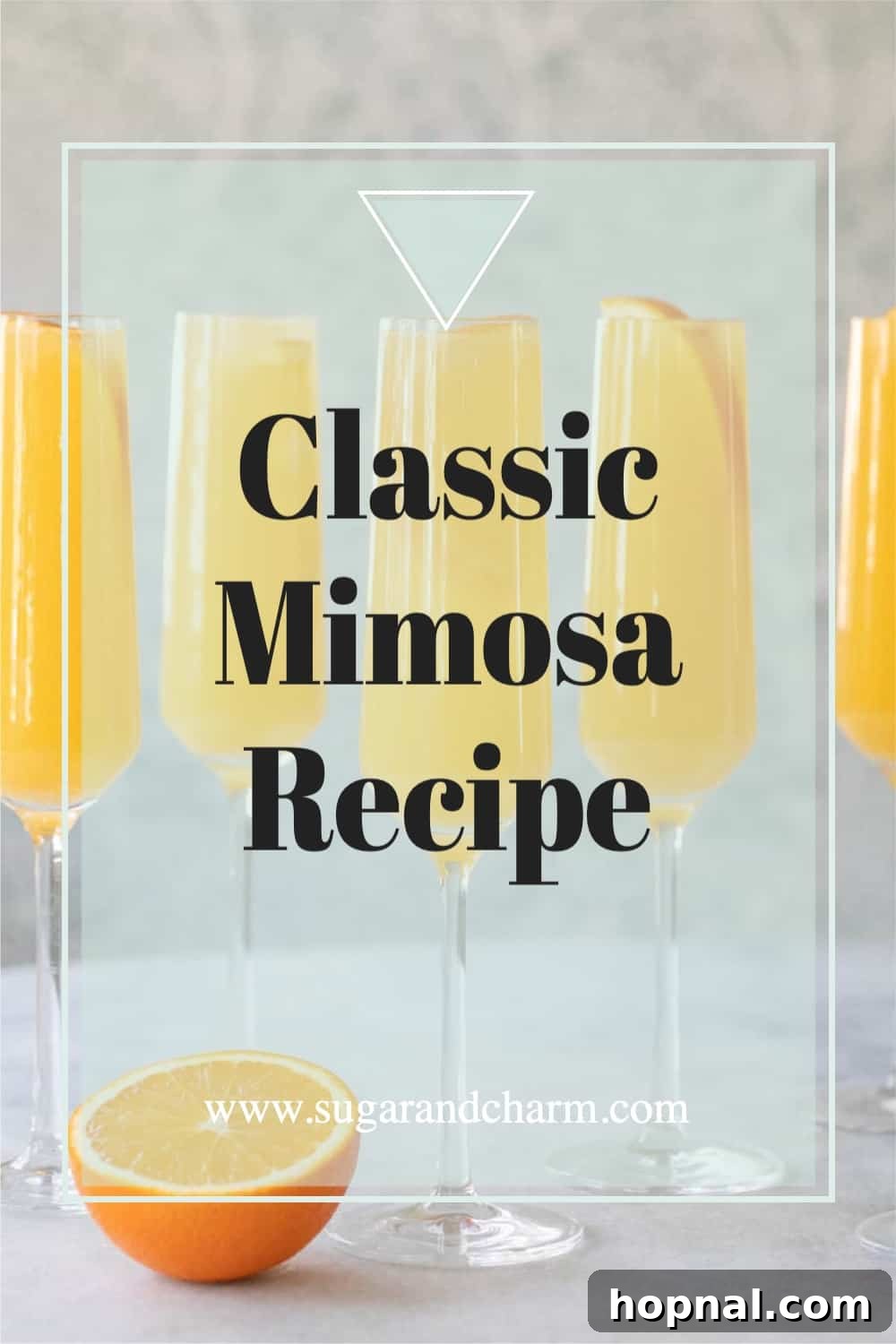 Classic mimosa recipe, perfect for any celebration or brunch gathering.