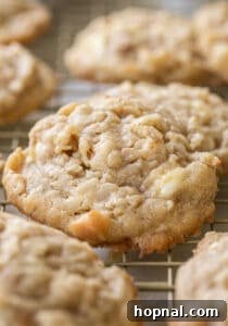 Ultimate Kitchen Sink Cookies 12 baked kitchen sink cookies on a baking sheet