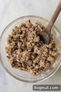Crumb cake topping in a bowl.