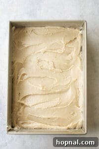 Crumb cake in a sheet pan.