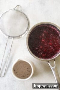 cranberry simple syrup