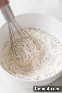 whisking self-rising flour