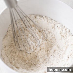 whisking self-rising flour