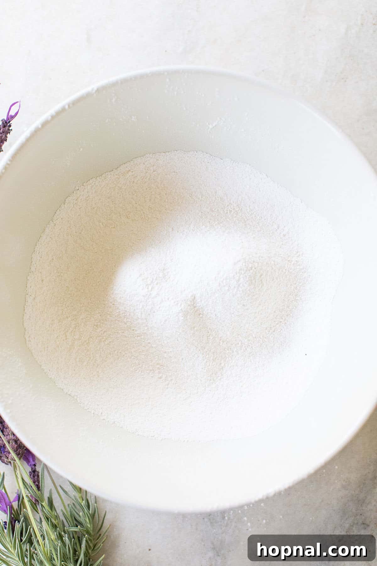 Unlock Fluffy Cakes: Cake Flour Recipes 2 Dry ingredients for baking, including cake flour ready to be mixed, demonstrating the fine consistency of this specialty flour.