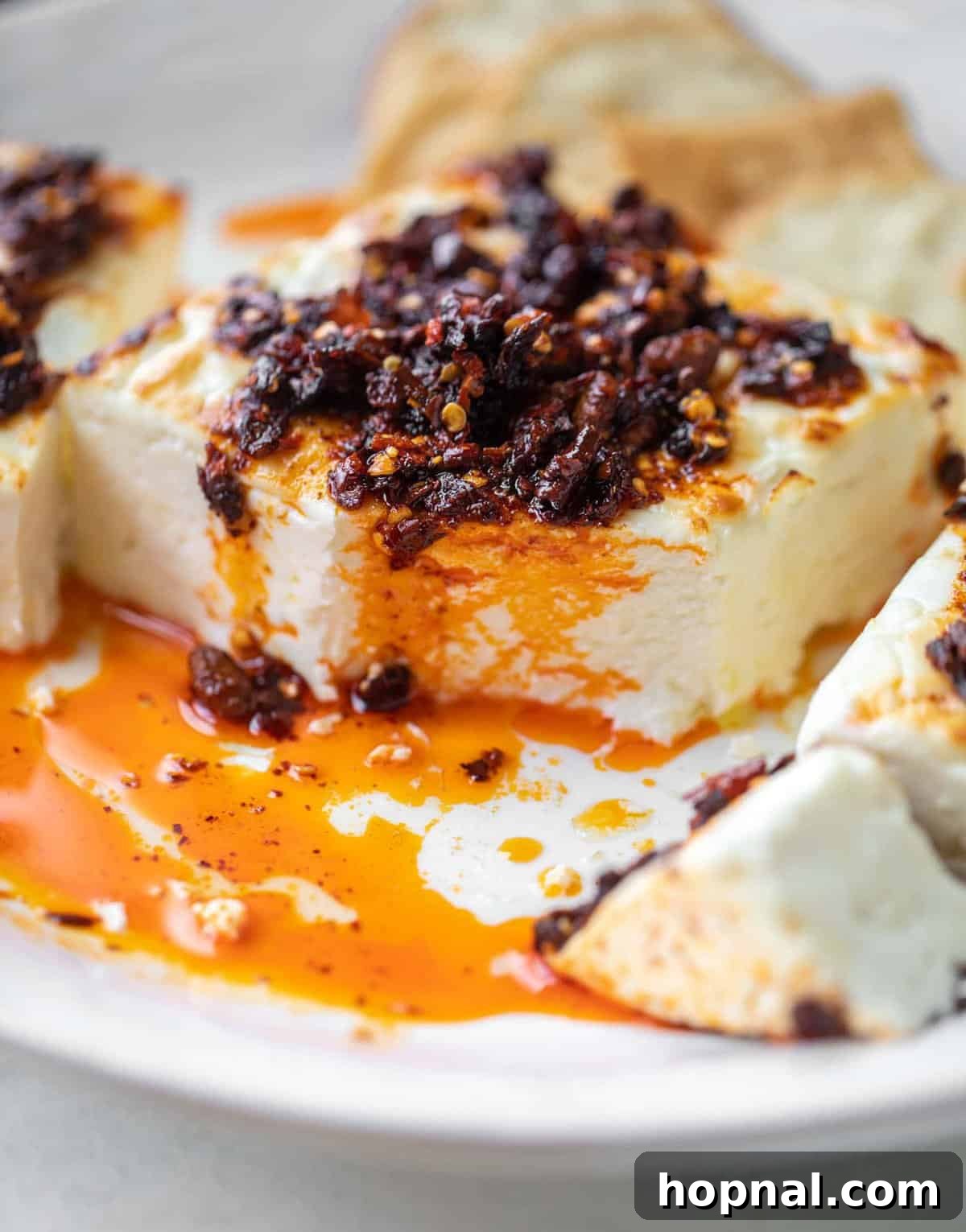 60 Quick and Easy Party Appetizer Recipes 35 chili crunch feta easy party appetizer