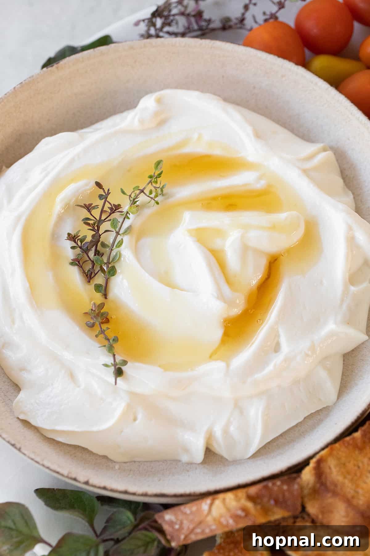 60 Quick and Easy Party Appetizer Recipes 9 Honey drizzled over whipped ricotta.