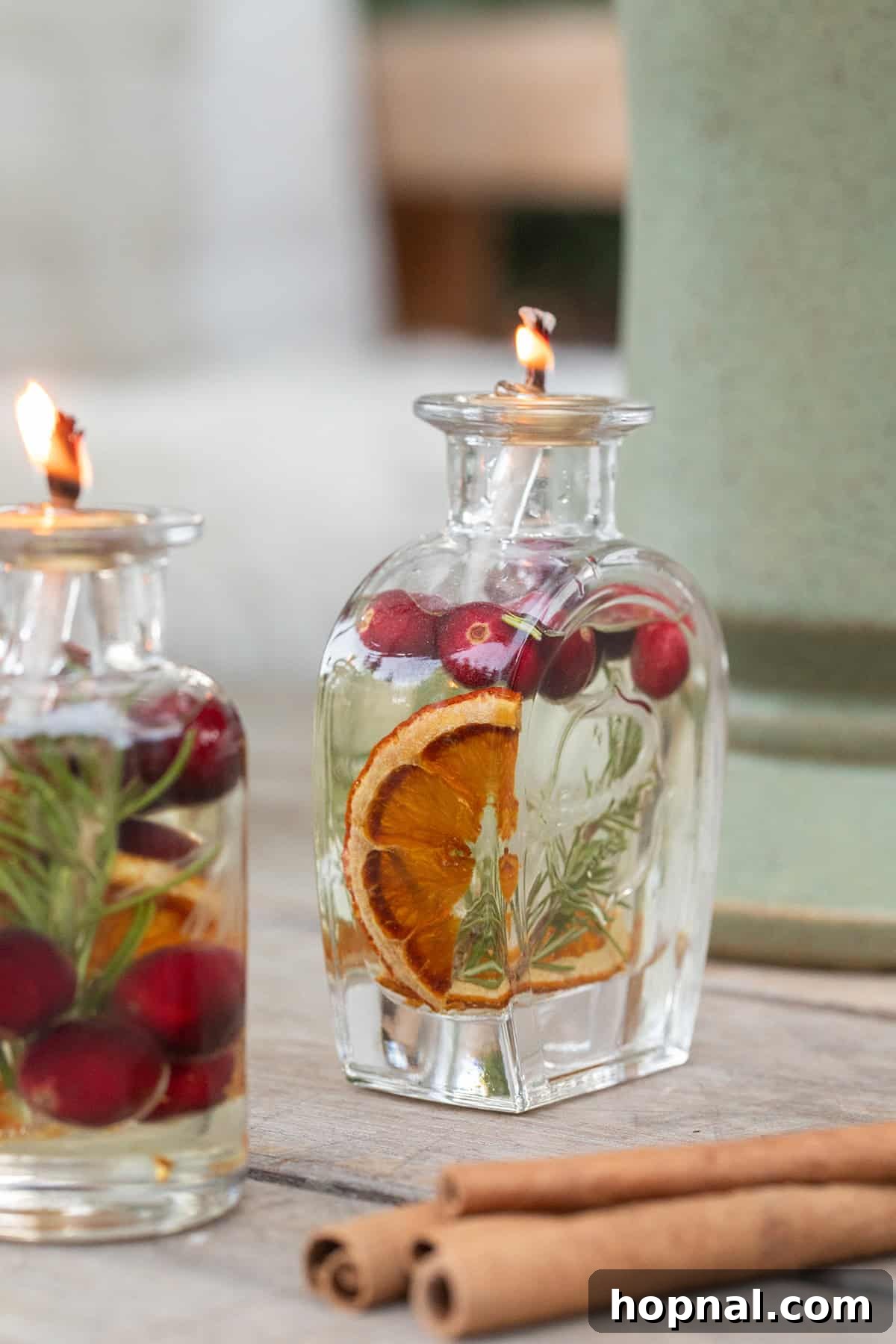 A selection of natural, non-toxic oil candles in various glass containers, highlighting their eco-friendly appeal.
