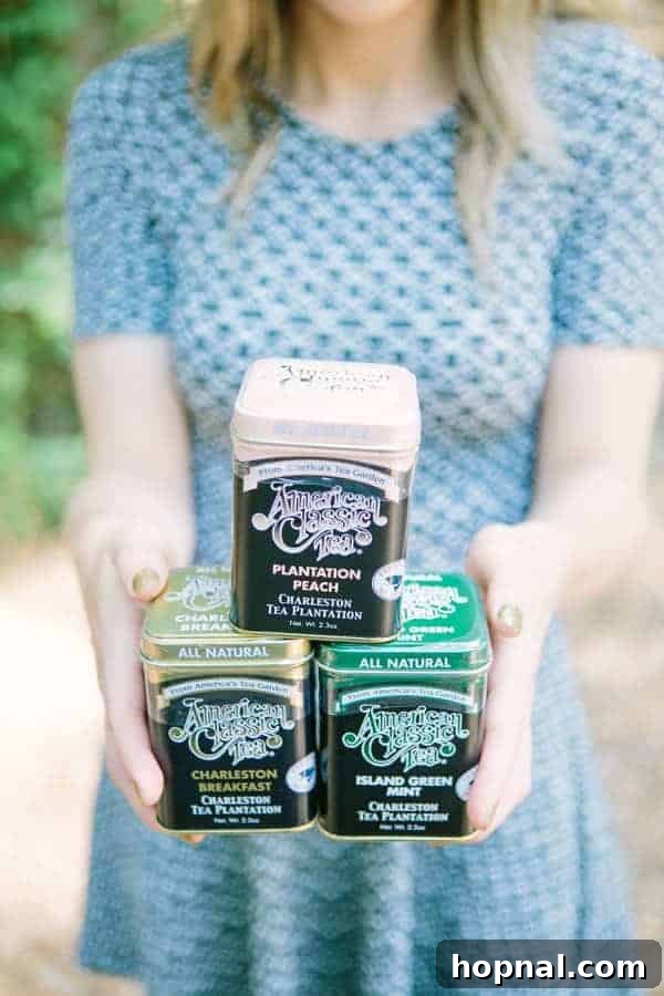 Close-up of freshly brewed American Classic Tea