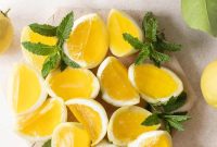 Hugo Cocktail Jello Shots — Elderflower Prosecco Party Bites